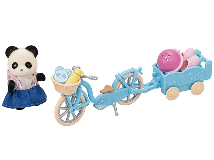 Fahrrad und Rollschuhe Spielset mit Figur - 7