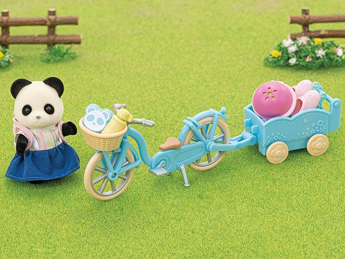 Conjunto Bicicleta e Patim - Menina Panda - - 7
