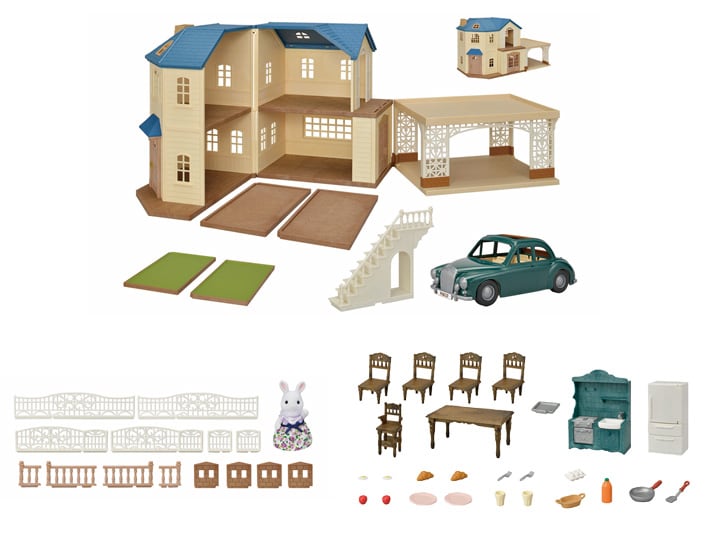 Large House with Carport GIft Set - 15