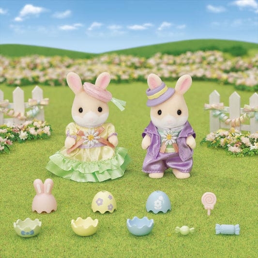 La chasse aux œufs des frères et sœurs Lapin Marguerite  - 4