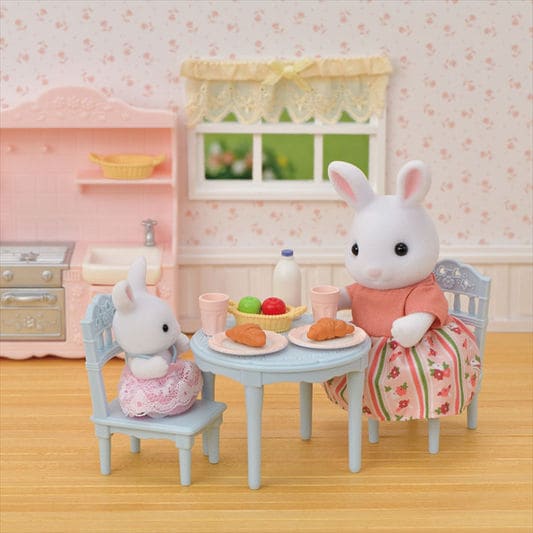 Snow Rabbit Mother & Baby Breakfast Table - 4