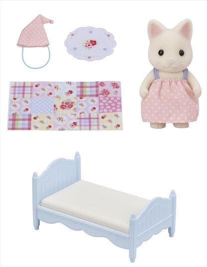 Floral Cat Girl's Naptime Set - 5