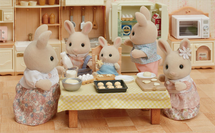 Sylvanian Families - Le Frère et la Soeur Lapin Bélier