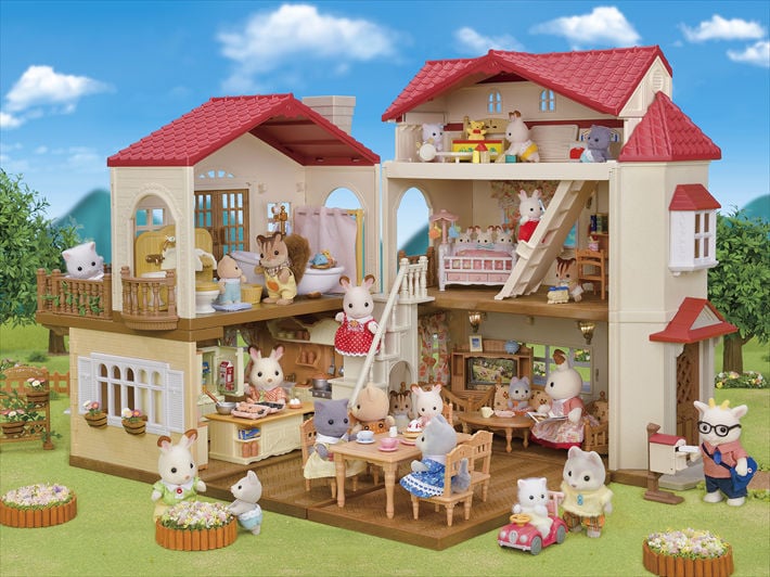 Maison de trois étages Sylvanian Families