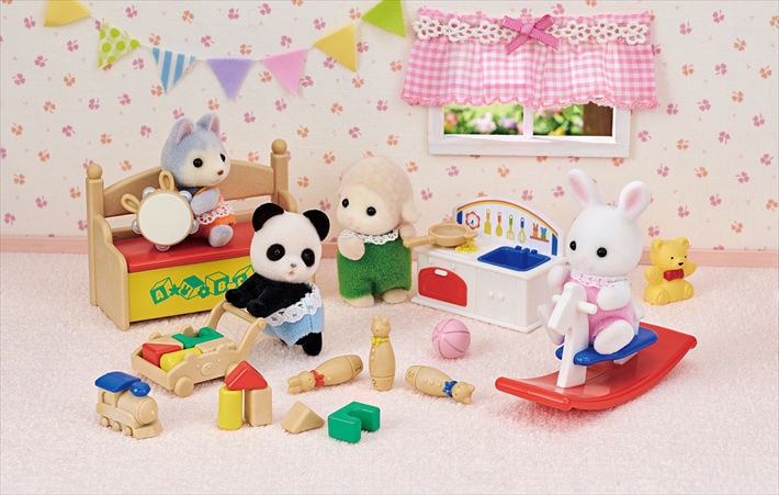 Детская игровая комната с малыши Пандой и Снежным кроликом - 7