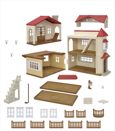 Red Roof Country Home Gift Set -Secret Attic Playroom- - 19