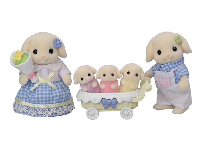 Flora Rabbit Family - 10