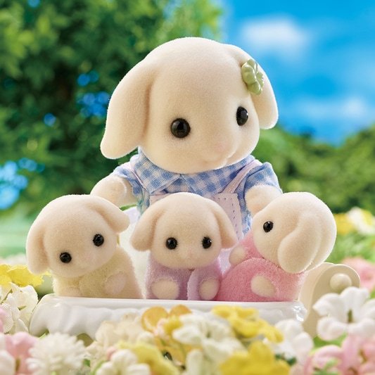 Flora Rabbit Family - 10