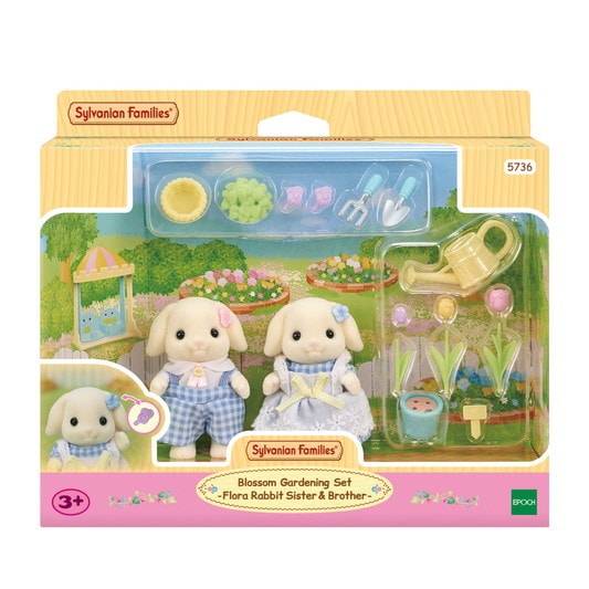 Blossom Gardening Set -Flora Rabbit Sister & Brother- - 11