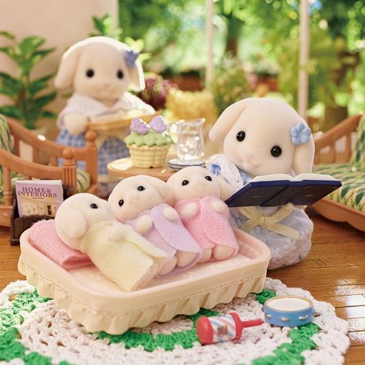 Sylvanian Families - Le Frère et la Soeur Lapin Bélier