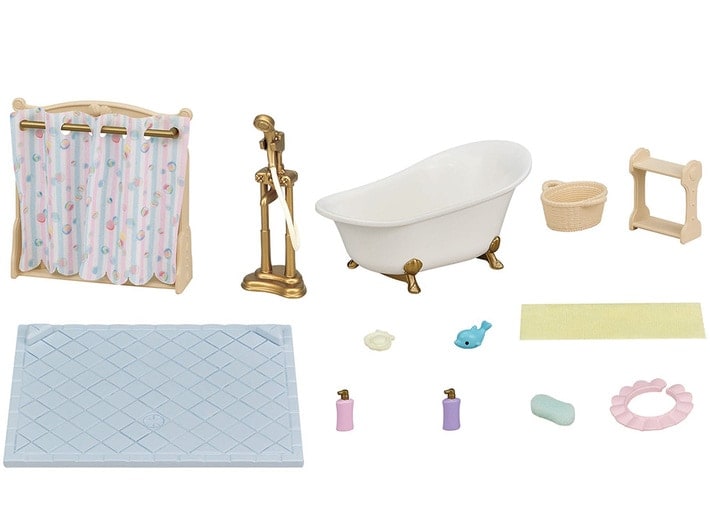 Sylvanian Families - Le Set Baignoire et Douche - 5739 - Mobilier