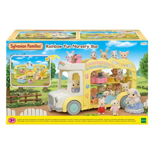 Rainbow Fun Nursery Bus - 15