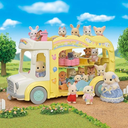 Rainbow Fun Nursery Bus - 15