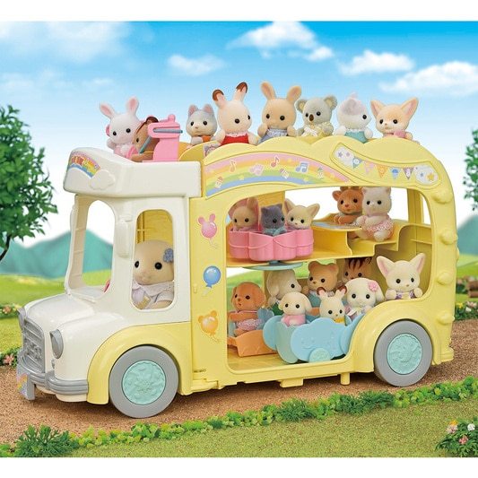 Rainbow Fun Nursery Bus - 15