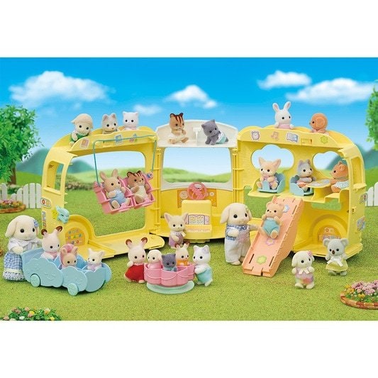 Rainbow Fun Nursery Bus - 15