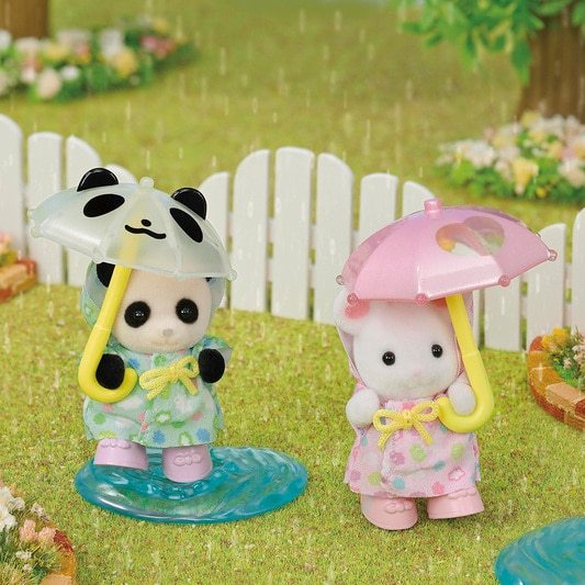 Sylvanian Families – Amici Ballerini, Set Con Due Figure Rebecca Pervinca E Nora Teak, In Tutù