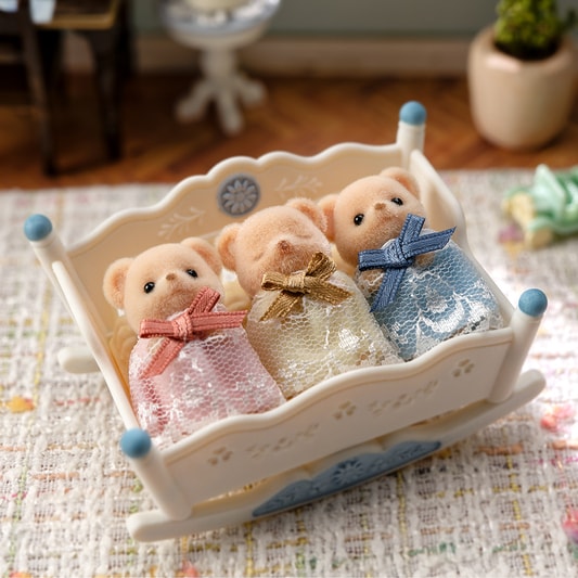 ビスケットクマのみつごちゃん すこやかセット - 6