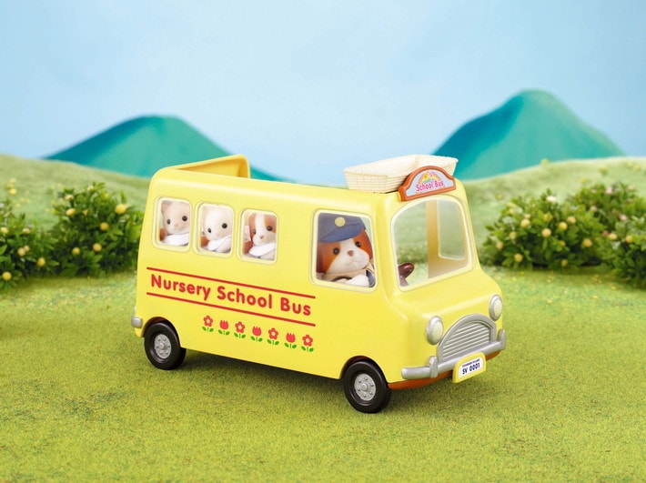 SYLVANIAN FAMILIES 5275 Bus crèche à 2 étages - Les véhicules