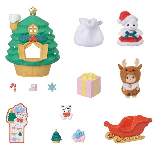 Casetta Albero Natale baby Santa - 6