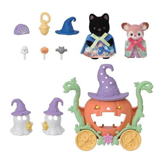 ハロウィンおばけとかぼちゃの馬車セット - 8