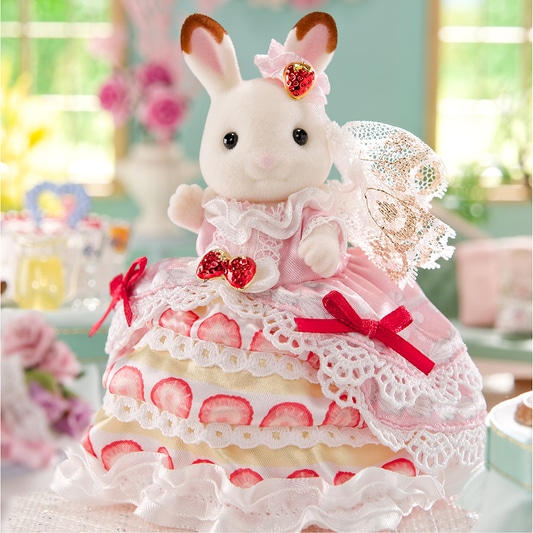 ハッピーバースデーフレア  ストロベリーケーキドレス - 5