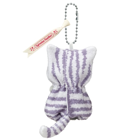 シルバニアファミリーキーチェーン<br/>ハスキーの女の子<br/>-ネココスチューム- - 3