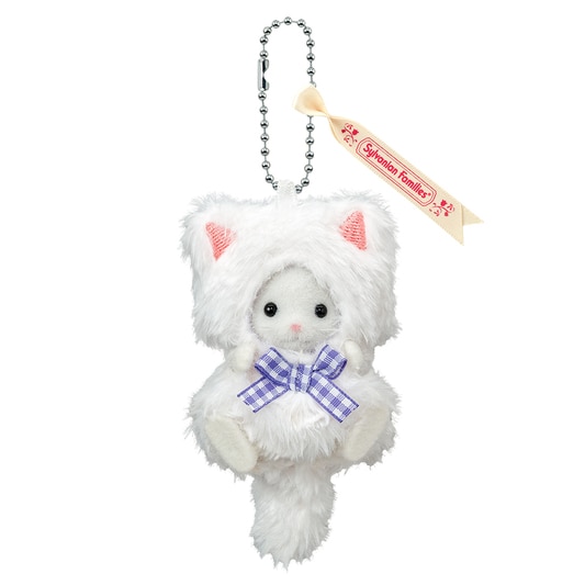 シルバニアファミリーキーチェーン<br/>ペルシャネコの女の子<br/>-ネココスチューム- - 4