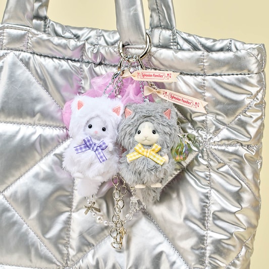 シルバニアファミリーキーチェーン<br/>カールミミネコの女の子<br/>-ネココスチューム- - 7