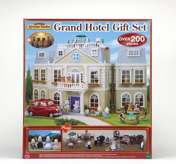Grand Hotel Gift Set with Dog Family - 4