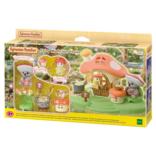Wróżkowy Domek Grzybek z Figurkami - 2