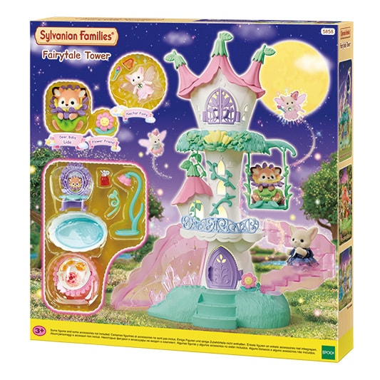 Magiczna baśniowa wieża z figurkami  - 2