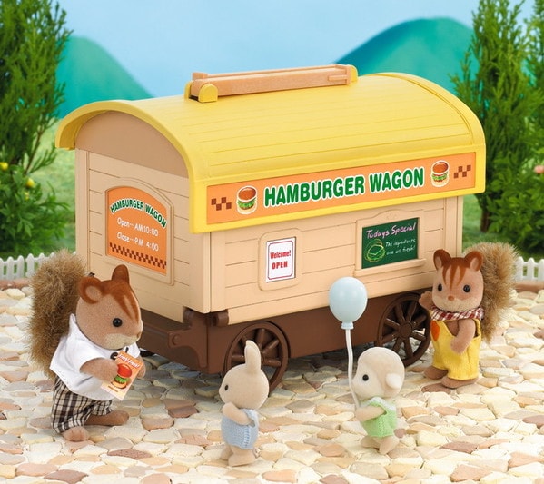 Hamburger Wagon with Chiffon Dog Father - 9