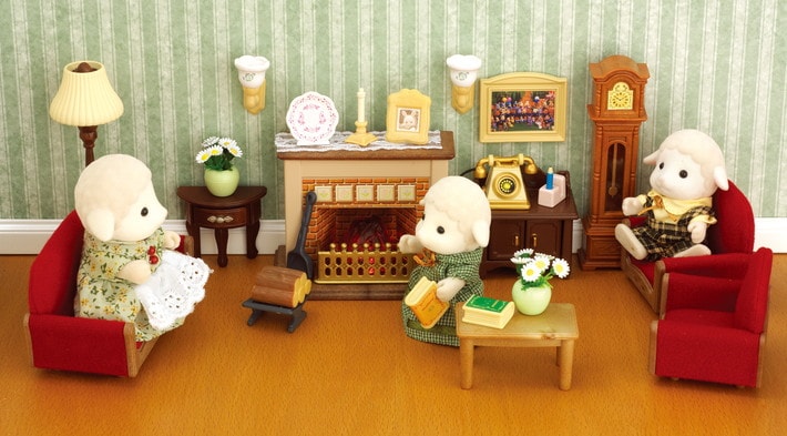 Luxury Living Room Set Sylvanian Families