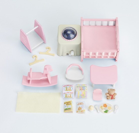 sylvanian families baby nursery