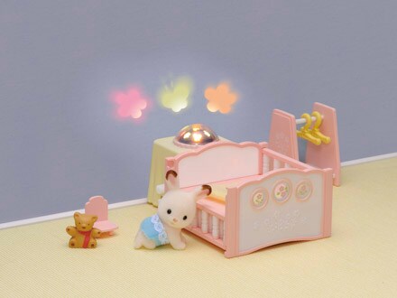 sylvanian nightlight nursery set