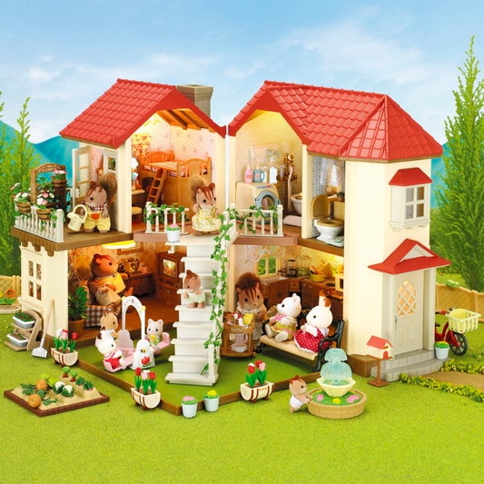 Sylvanian Families 5302 Town House with Light - Dollhouse