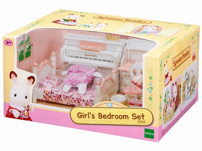 Sylvanian Families- Bed Set for Parure de lit pour Adulte, 5146, Multicolore