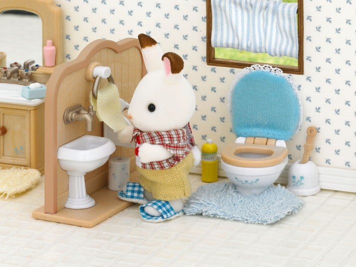 Custom bathroom : r/sylvanianfamilies