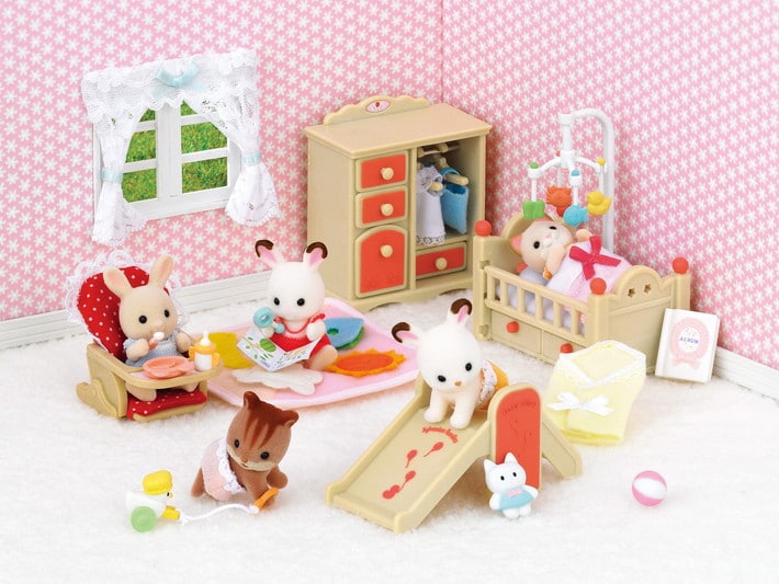 Sylvanian families nursery deals room set