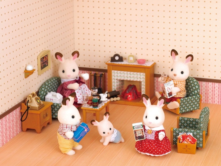 Deluxe Living Room Set Sylvanian Families