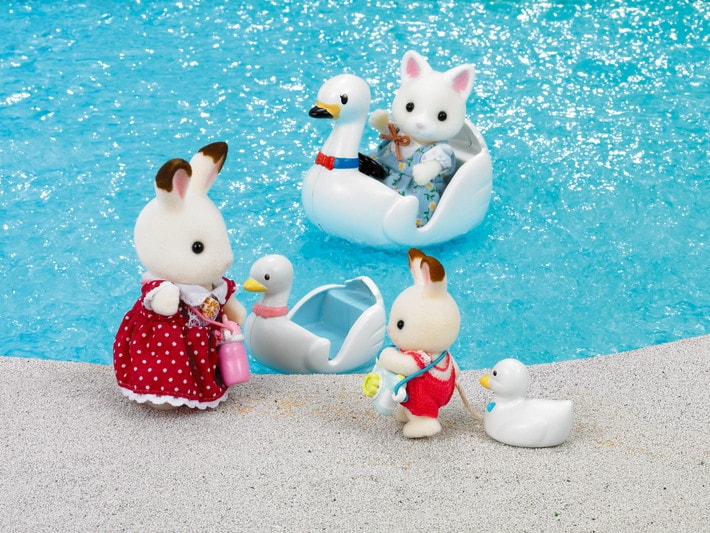 Swan Boat Set Sylvanian Families