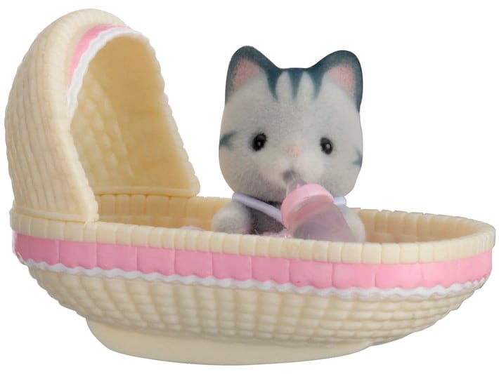 Baby Carry Case (Cat in Cradle) Sylvanian Families