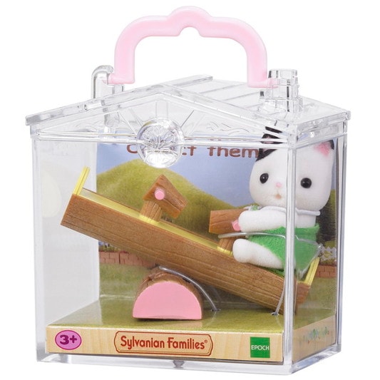 Baby Carry Case (Cat on See-saw) - 3