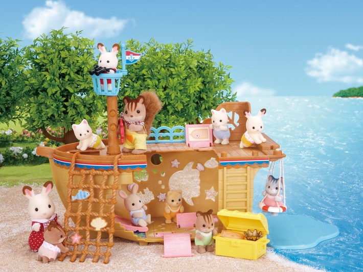 Adventure Treasure Ship Sylvanian Families