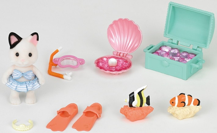 Sylvanian seaside treasure set 2025