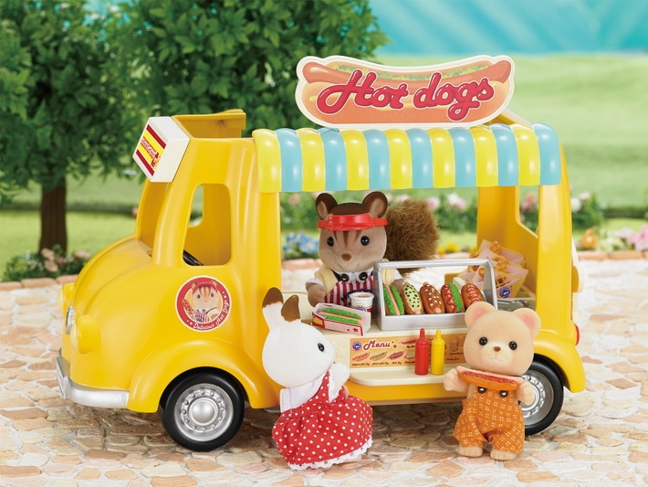 hot dog van sylvanian families