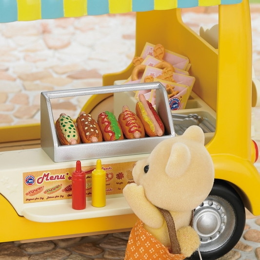 sylvanian families hot dog