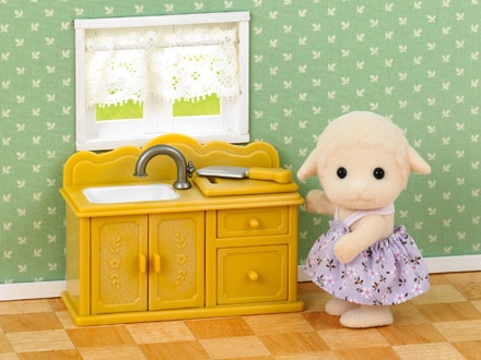 Sheep Sister with Kitchen Set - 2