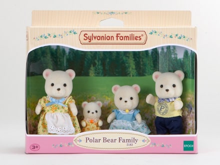 Sylvanian families polar bear family discount