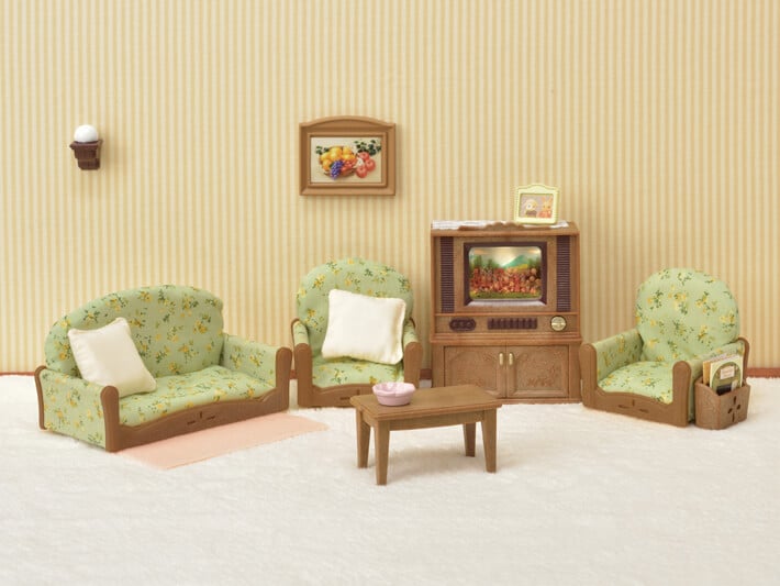 Sylvanian living sale room